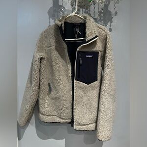 Patagonia Beige and dark Gray Performance Jacket